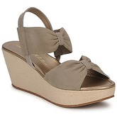 Espace  Sandalen BLOCK-TOILE-BEIGE