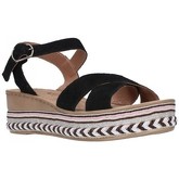 Porronet  Sandalen 6621 negro Mujer Negro