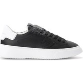 Philippe Model  Sneaker Sneaker Temple in schwarzem Leder