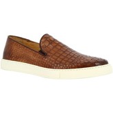 Leonardo Shoes  Herrenschuhe 7733 ALLIGATORE BRANDY
