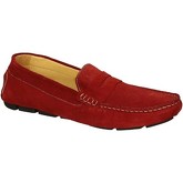 Leonardo Shoes  Herrenschuhe 503 CAMOSCIO ROSSO TASSELLI