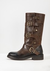 INUOVO Stiefel Leder