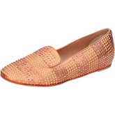 Eddy Daniele  Ballerinas ballerinas orange leder strass ax687