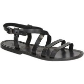 Gianluca - L'artigiano Del Cuoio  Sandalen 531 D NERO CUOIO