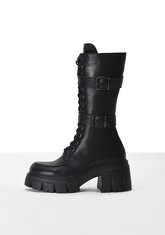 INUOVO Schnürstiefel Leder