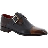 Leonardo Shoes  Herrenschuhe 8737E19 TOM VITELLO DELAVE BRANDY/BLU