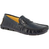 Leonardo Shoes  Herrenschuhe 503 COCCO BLU
