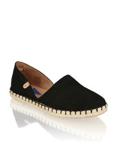Verbenas Veloursleder Espadrille