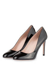 Hugo Lack-Pumps Allison schwarz