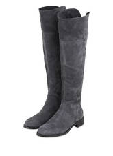 Darling Harbour Stiefel Camoscio grau