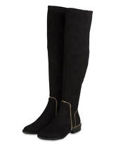 Guess Overknee-Stiefel Daziane schwarz