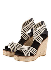 Tory Burch Wedges Frieda schwarz