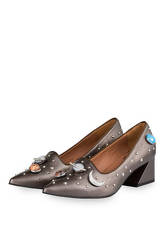 Ras Pumps Patina braun