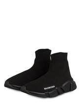 Balenciaga Hightop-Sneaker Speed Trainer schwarz