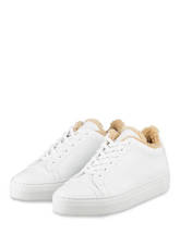 Nubikk Plateau-Sneaker Jolie Aspen Fur weiss