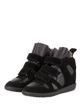 Isabel Marant Hightop-Sneaker Buckee schwarz