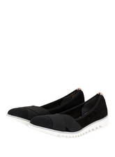 Donna Carolina Ballerinas schwarz