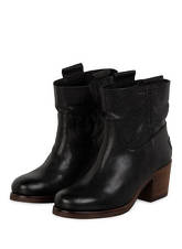 Shabbies Amsterdam Stiefeletten schwarz