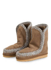 Mou Boots Mit Echtfellfutter braun