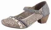 Rieker Spangenpumps taupe-grau